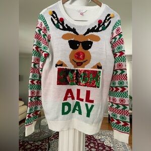 No Boundaries women’s Christmas sweater size XL (15-17)